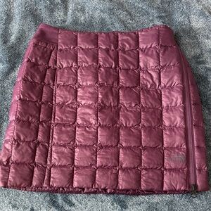 The North Face Purple Quilted Skirt